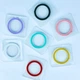 Кольцо Silicone MagSafe 0.6мм голубое для смартфонов с магнитным креплением - изображение 4