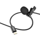 Микрофон петличный Hoco L14 Lightning черный 2 метра 18 грамм для записи звука - изображение 4