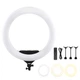 Лампа Ring Light 56 см 3200-6500K Механическое управление для смартфонов и камер ZB-F488 Черный - изображение 4