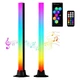 RGB лампа 10Вт 42см USB ABS пластик для освітлення настільного ПК DX21005-42CM-BT-2 чорний - зображення 8