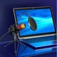 Мікрофон настільний ME4-RGB чорний USB з поп-фільтром та RGB підсвічуванням для стримування - зображення 5