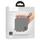 Портативна колонка Hoco HC22 5Вт 1200mAh Bluetooth 5.2 USB AUX FM Сірий Пластик - зображення 6