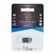 Флешка USB 16GB металл компактная для хранения данных T&G Metal 107 стальной - изображение 2
