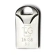 Флешка USB 16GB металл компактная для хранения данных T&G Metal 107 стальной - изображение 5