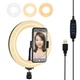 Лампа Fill Light 20 см 3200-5500 USB чорний для смартфонів і камер модель QX-200 - зображення 4