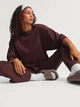 Футболка хлопковая женская Adidas ALL SZN Soft Lux Loose Sportswear JW5067 XS Коричневая (4068808558921) - изображение 14