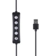 Лампа RGB 33см 3200-5600К USB черный для фото и видео JM33-13 - изображение 3