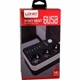 Мережевий подовжувач 6USB 3.4A 3 розетки довжина кабелю 1.6 м чорний LDNIO SE3631 - зображення 2