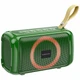 Портативная колонка 5Вт с FM-приемником USB Bluetooth 5.1 1200mAh Темно-Зеленый Borofone BR17 - изображение 1