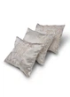 Комплект декоративных подушек Firanka Damask 34х32см 2шт, 30х28см 1шт молочные с золотом (п_0868) - изображение 2