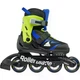 Детские ролики Rollerblade Microblade Black/Blue 36-40.5 - изображение 1