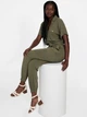 Женский комбинезон Guess (7620837582383) Harper Jogger Jumpsuit M зеленый - изображение 3