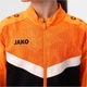 Олимпийка (мастерка) детская Jako ICONIC черно-бело-оранжевая 158-164 см 9324-807 - изображение 7