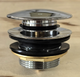 Донный клапан для ванны KOER PW-05-01 1 1/2'' (кнопка) (Цвет хром) (KR3406) - изображение 4