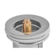 Донный клапан для раковины Koer PW-07-01 1 1/4'' с переливом автоматический СLICK-СLACK (Цвет хром) (KR5782) - изображение 11