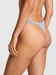 Жіночі трусики Victoria's Secret (297132879961) Cotton High-Leg Thong XS сірі - зображення 2