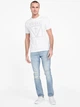 Мужская футболка Guess (7620837402544) Eco Itzel Logo M белая - изображение 5