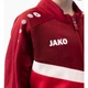 Олимпийка (мастерка) детская Jako ICONIC красно-бело-бордовая 110-122 см 9324-103 - изображение 7