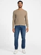 Свитер мужской Guess (7620837158502) Olex Crewneck M бежевый (бурый) - изображение 2