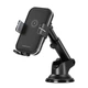 Держатель телефона автомобильный XO с беспроводной зарядкой WX027 15W Wireless Charger+Car Holder черный XO-WX027 - изображение 2