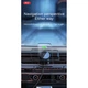 Автомобільний тримач XO з бездротовою зарядкою CX015 15W Magnetic Car Air Outlet Wireless чорний - зображення 7