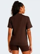 Футболка хлопковая женская Adidas W Aop 3S T Inf KE8830 S Aurora Coffee (4068822261555) - изображение 2
