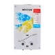Газовая колонка MIXXUS GWH-0610 BASIC GLASS дымоходная 10 л/мин (панель из стекла с рисунком) (WH00 - изображение 1