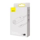 Зовнішня мережева карта Type-C на RJ45 LAN Baseus Lite Series Ethernet Adapter (1000Mbps, 15 см). Black - зображення 10