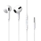 Наушники Baseus H17 Encok Wired 3.5mm Lateral In-Ear Earphone 1.1m White (NGCR020002) - изображение 1