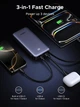 УМБ UGREEN PB536 20000mAh 45W PD 3.0 Super Fast Charging Gray (55988B) - зображення 6