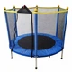 Батут дитячий Fitonix SafeJump 140 см із захисною сіткою та 6 ніжками, синій - изображение 3