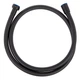 Душевой шланг WEZER WKR-015-120-B, 120 см, черный - изображение 1