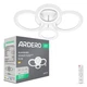 Світлодіодна накладна люстра Ardero AL6450ARD SOFT R 72Вт білий - зображення 6