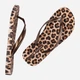 Жіночі в'єтнамки для пляжу Ipanema Animal Print 83846-BP653 41-42 (26.5 см) Коричневі (7900204536271) - зображення 4