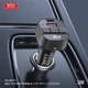 FM-трансмиттер автомобильный XO BCC17 Bluetooth / USB-A / Type-C Черный - изображение 4