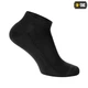 M-Tac носки Tactical Socks Cotton 68%, Black, 43-46 - изображение 3