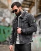 Куртка джинсова чоловіча Stone Island сіра ВТ5350, щільний котон, класичний крій, міська M - зображення 1