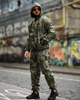 Спортивный костюм Stone Island ПП8231 хаки из плащевки с капюшоном демисезонный XXXL - изображение 2