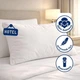 Подушка Premium Soft 50x70 см IDEIA штучний пух, з блискавкою, бавовна, преміум м'якість, для готелів та дому - зображення 1
