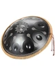 Хендпан Fzone HP22I10N-Mandala Black - Handpan Drum 22" - изображение 1