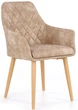 Krzesło do kuchni i salonu Halmar K287 Beżowe (5905248117860) - obraz 1