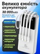 Повербанк умб 30000 mah 20w с быстрой зарядкой и встроенными кабелями type c lightning micro usb Thatti power bank wxj-021 павербанк для телефона роутера устройств powerbank внешний портативный аккумулятор повербанки большой емкости белый - изображение 4