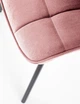 Krzesło do kuchni i salonu Halmar K332 Różowe (5905248118409) - obraz 6