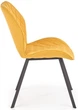 Krzesło do kuchni i salonu Halmar K360 Musztardowe (5905248118683) - obraz 8
