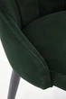Стілець для кухні та вітальні Halmar K365 Темно-зелений (5905248118768) - зображення 10
