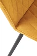 Krzesło do kuchni i salonu Halmar K360 Musztardowe (5905248118683) - obraz 12