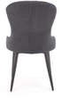 Krzesło do kuchni i salonu Halmar K366 Popielate (5905248118805) - obraz 8