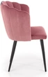 Krzesło do kuchni i salonu Halmar K386 Różowe (5905248119109) - obraz 4