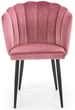 Krzesło do kuchni i salonu Halmar K386 Różowe (5905248119109) - obraz 5