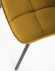 Krzesło do kuchni i salonu Halmar K332 Musztardowe (5905248118393) - obraz 7